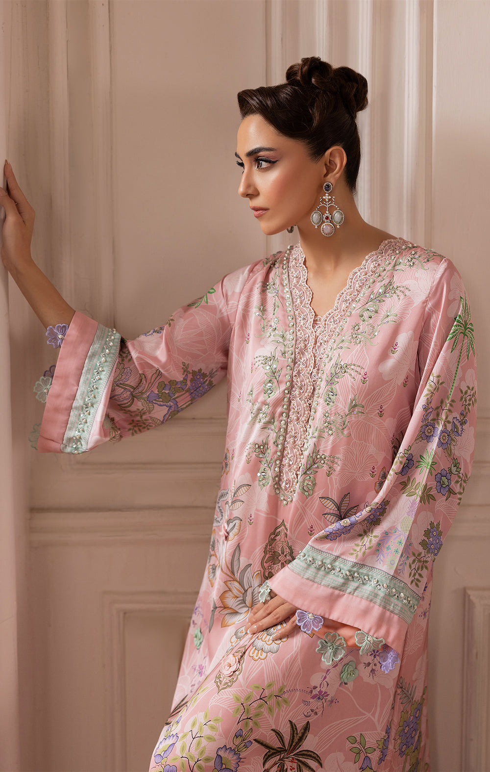 Maya | Eloura Silk Pret 25 | OLEA -  Maya Ladies Clothes - Original Designer Dress - House of Maryam