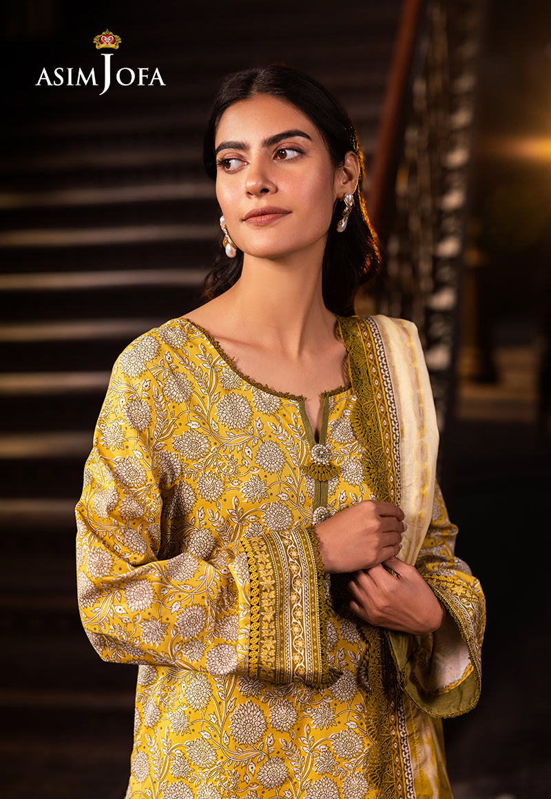 Asim Jofa | Prints Drop 2 | AJUBJ-51 -  Asim Jofa Ladies Clothes -  House of Maryam