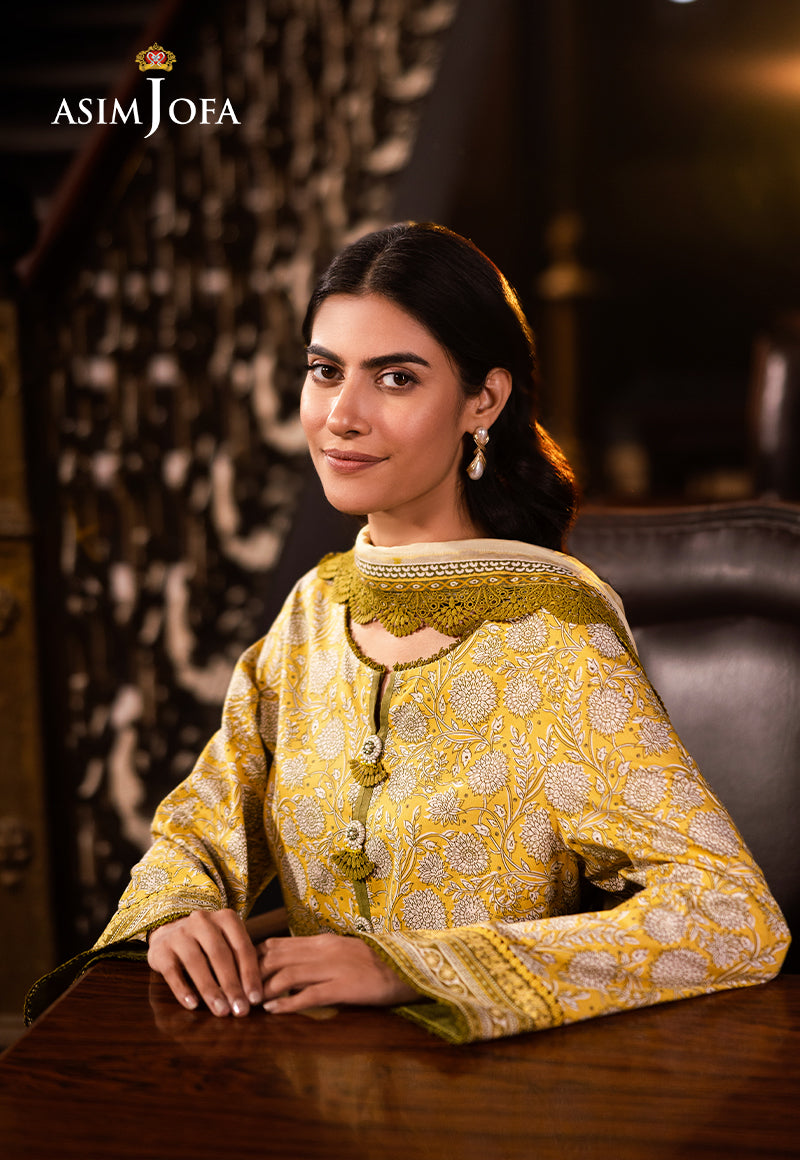 Asim Jofa | Prints Drop 2 | AJUBJ-51 -  Asim Jofa Ladies Clothes -  House of Maryam