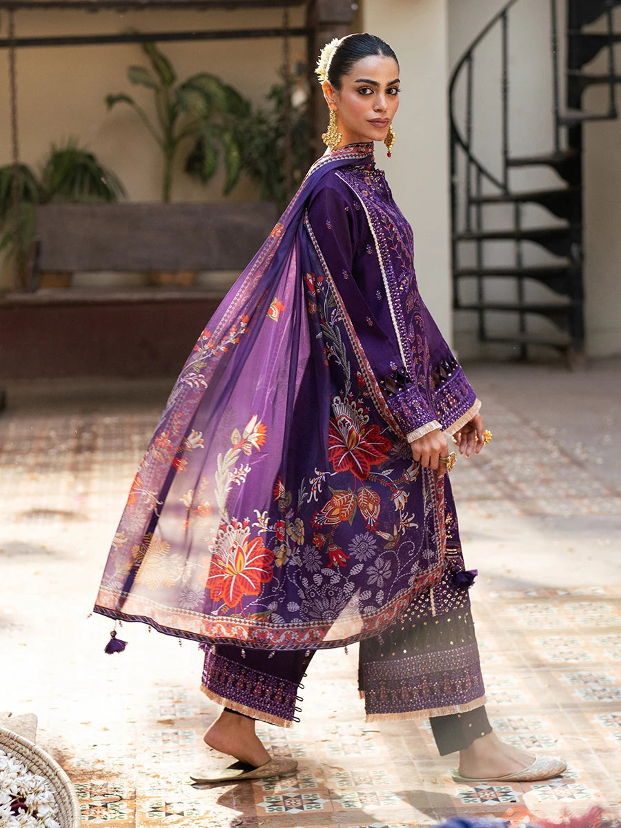 Salitex | Signature Festive Chiffon | SUNW6NO031UT -  Salitex Ladies Clothes - Original Designer Dress - House of Maryam