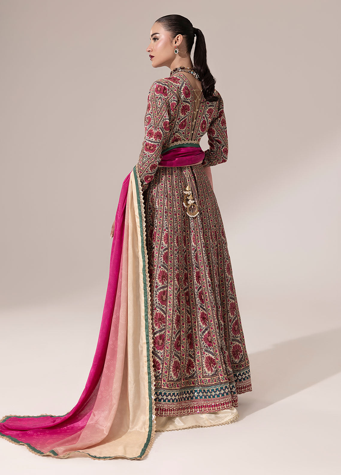 Sahane | Suay Silk Handwork Edit | CT-15001 LOREN - SUAY -  Sahane Ladies Clothes - Original Designer Dress - House of Maryam
