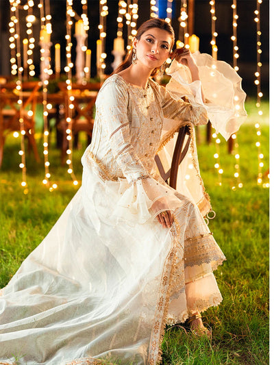Salitex | Signature Festive Chiffon | UNS25WW009UT -  Salitex Ladies Clothes - Original Designer Dress - House of Maryam