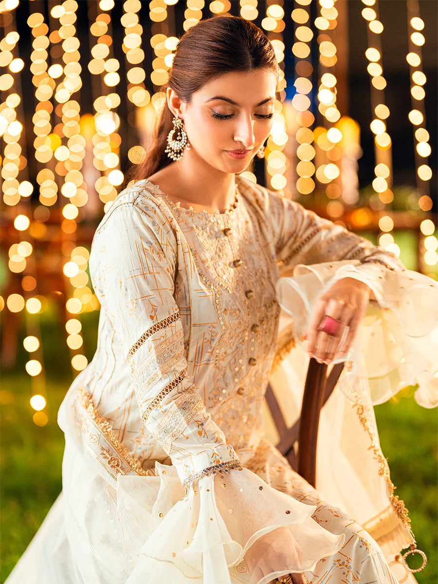 Salitex | Signature Festive Chiffon | UNS25WW009UT -  Salitex Ladies Clothes - Original Designer Dress - House of Maryam