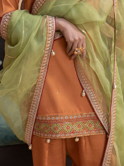 Hem Stitch | Raw Silk Edit 25 | Kashish -  Hemstitch Ladies Clothes - Original Designer Dress - House of Maryam