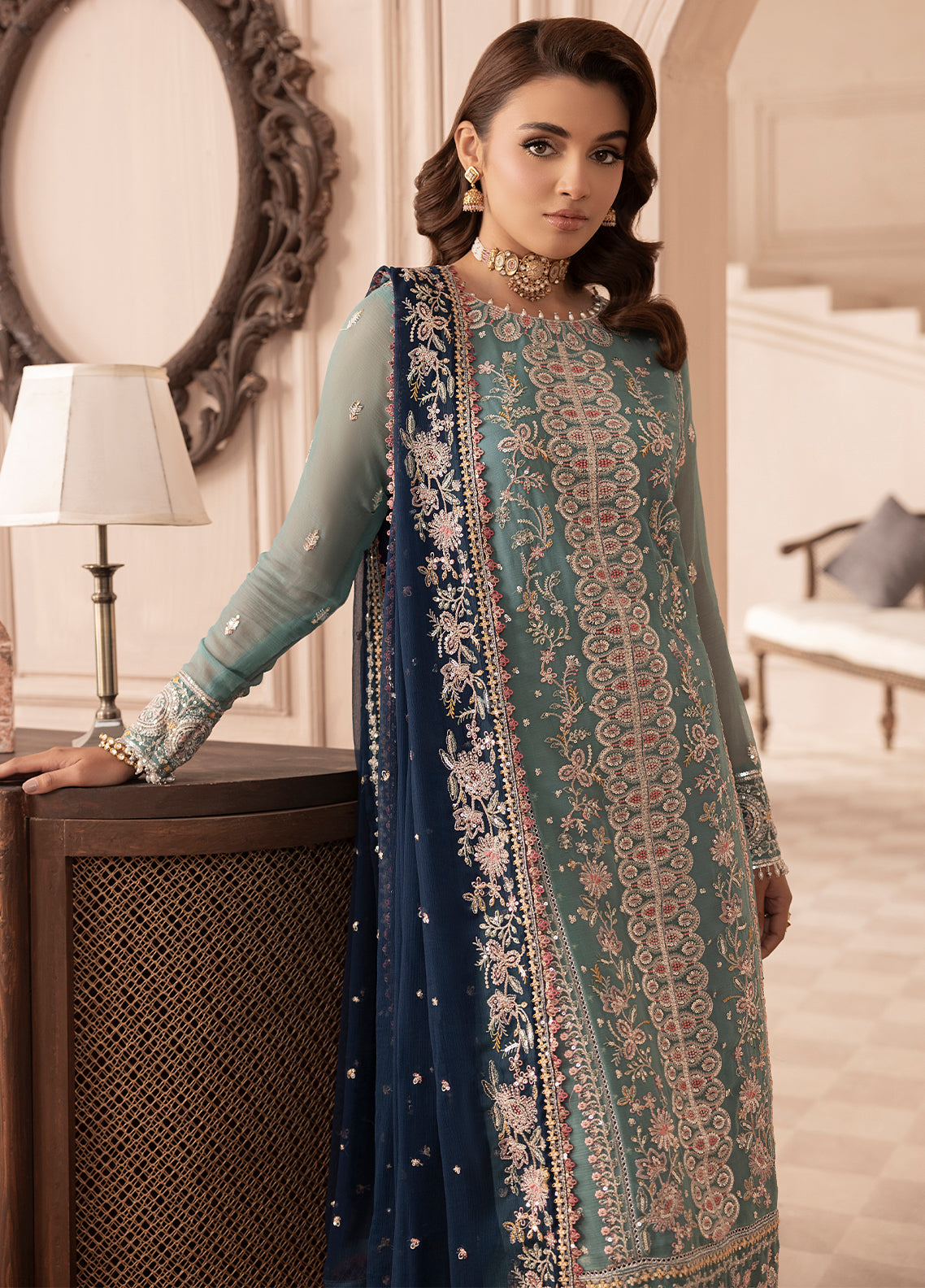 Sahane | Elyssa Festive Chiffon | ELYSSA -  Sahane Ladies Clothes - Original Designer Dress - House of Maryam