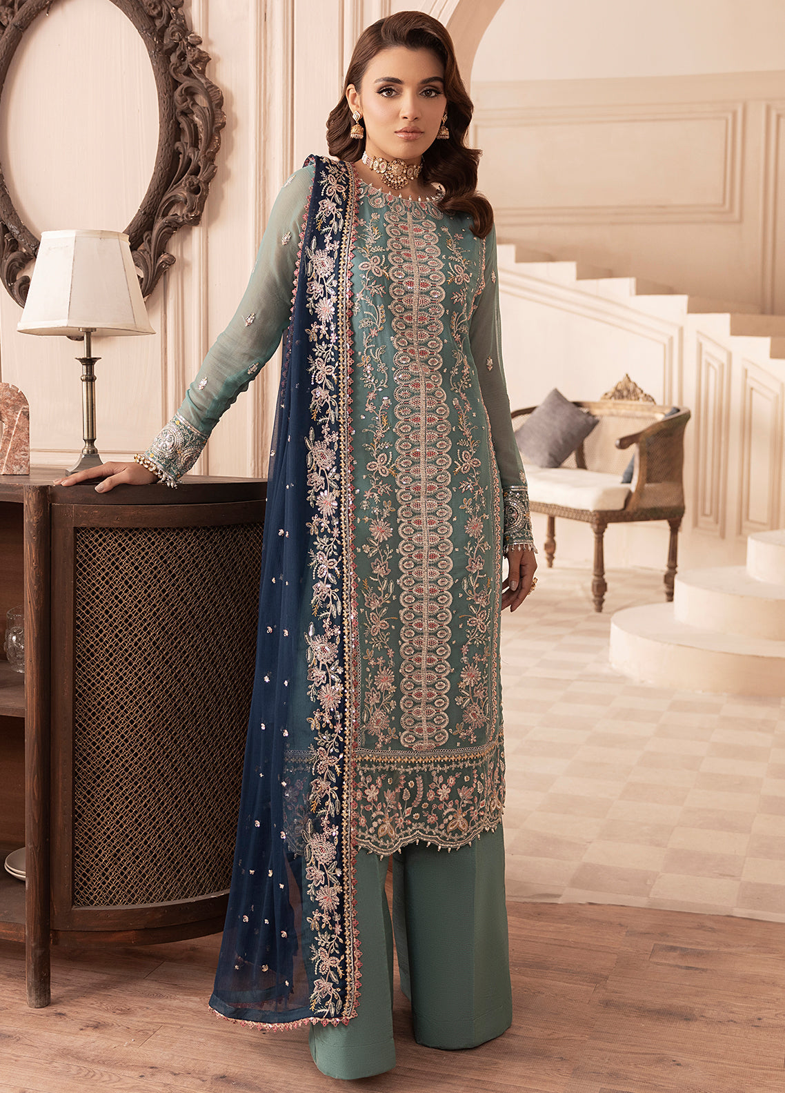 Sahane | Elyssa Festive Chiffon | ELYSSA -  Sahane Ladies Clothes - Original Designer Dress - House of Maryam