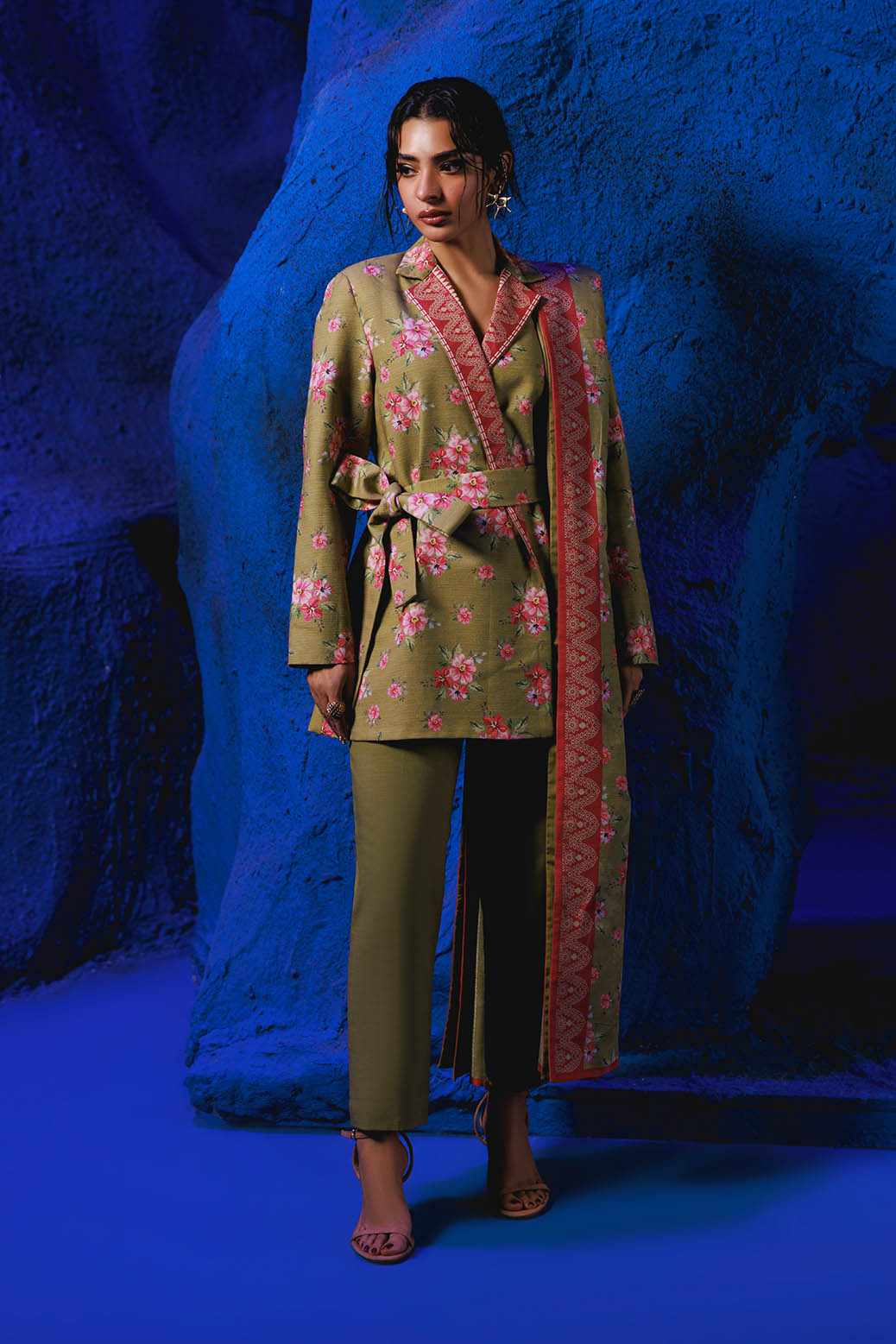 Bonanza Satrangi | Gleam 3 Pc (1W24P3P230) -  Bonanza Satrangi Unstitched - Original Designer Dress - House of Maryam