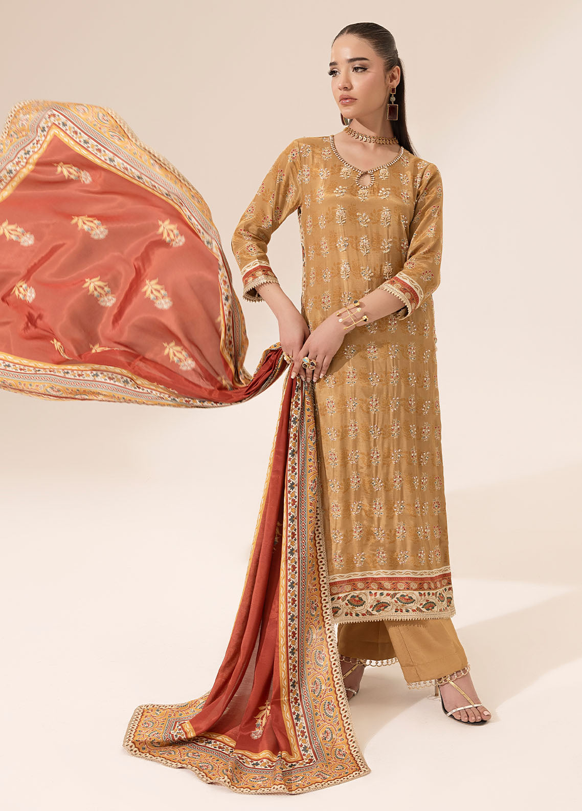 Sahane | Suay Silk Handwork Edit | CT-15002 MAYA - SUAY -  Sahane Ladies Clothes - Original Designer Dress - House of Maryam