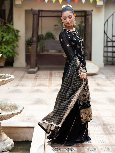Salitex | Signature Festive Chiffon | SUNW6JI041UT -  Salitex Ladies Clothes - Original Designer Dress - House of Maryam