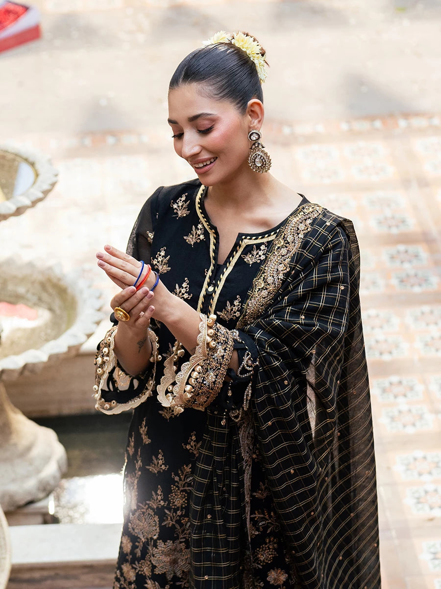 Salitex | Signature Festive Chiffon | SUNW6JI041UT -  Salitex Ladies Clothes - Original Designer Dress - House of Maryam