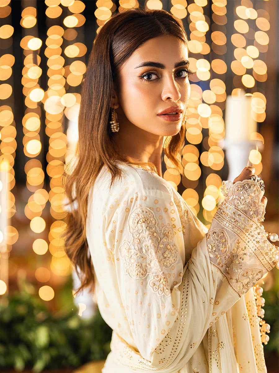 Salitex | Signature Festive Chiffon | UNS25WW011UT -  Salitex Ladies Clothes - Original Designer Dress - House of Maryam