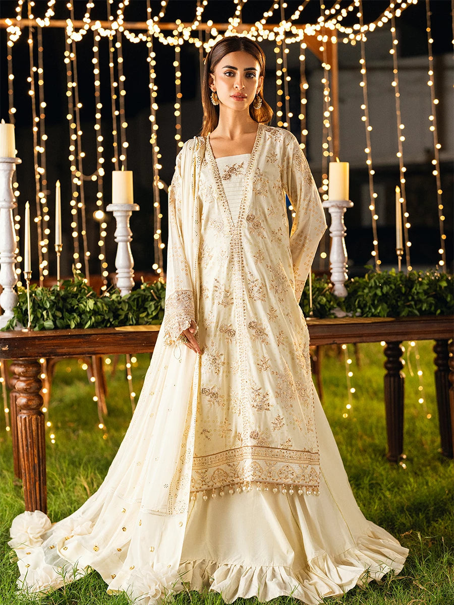 Salitex | Signature Festive Chiffon | UNS25WW011UT -  Salitex Ladies Clothes - Original Designer Dress - House of Maryam
