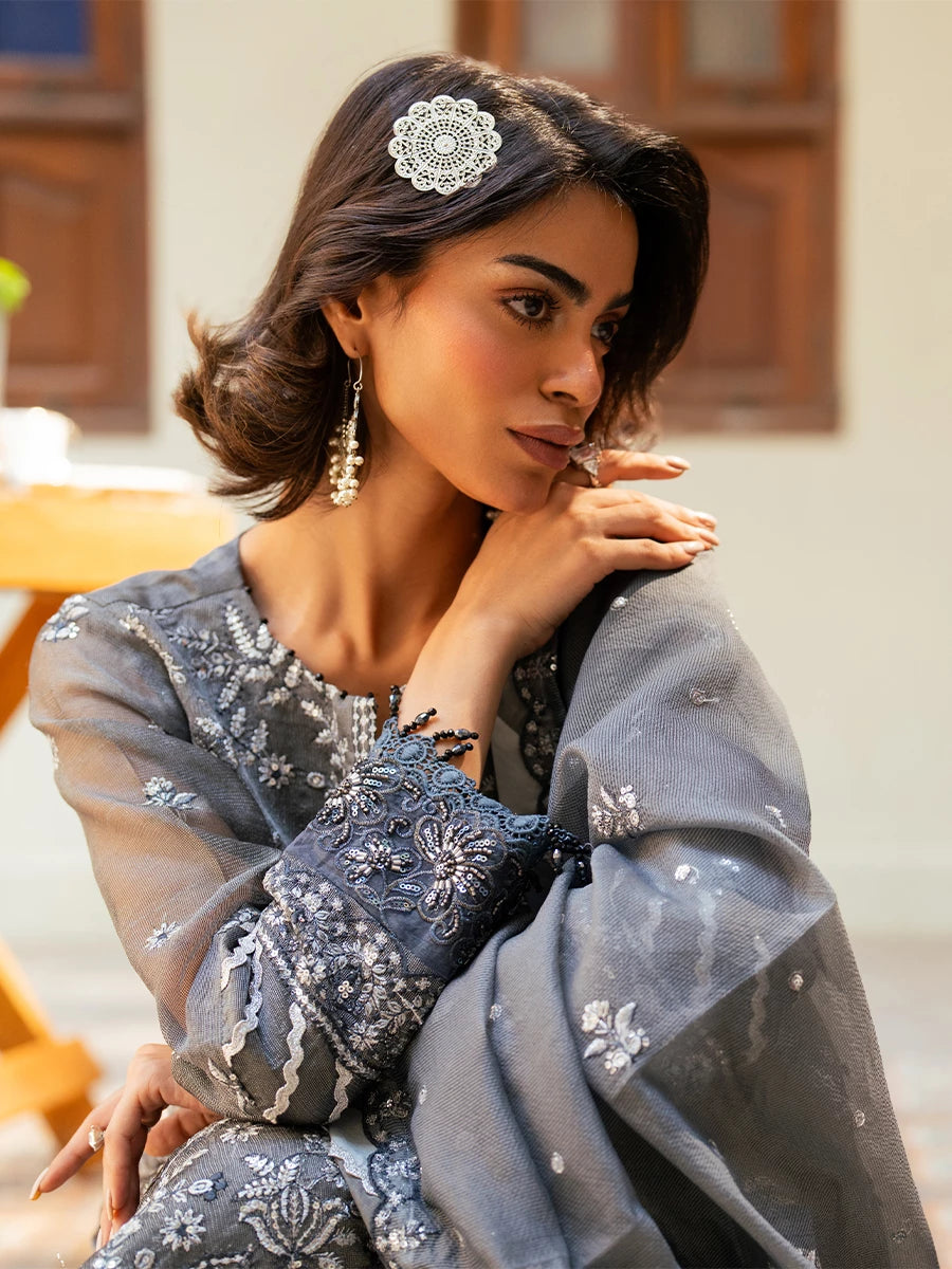 Salitex | Signature Festive Chiffon | SUNW6JI042UT -  Salitex Ladies Clothes - Original Designer Dress - House of Maryam