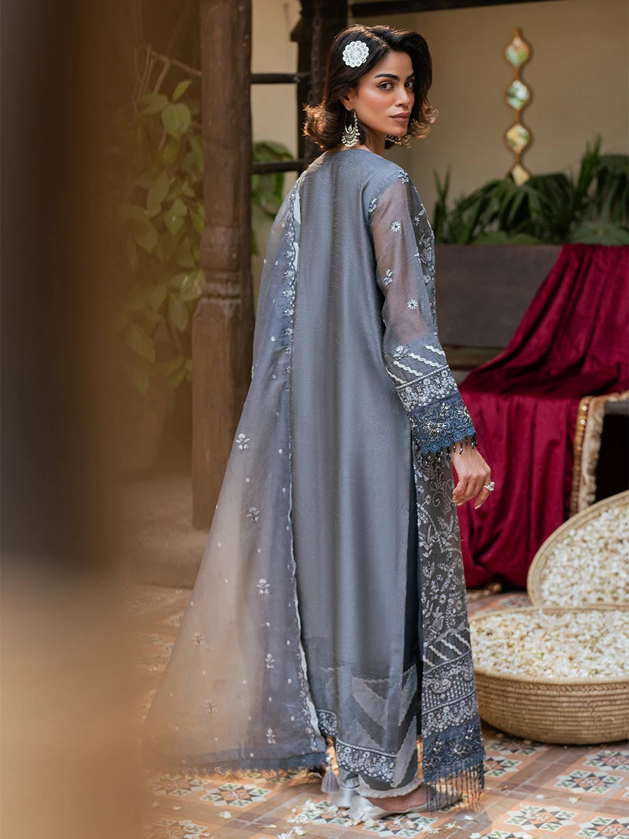 Salitex | Signature Festive Chiffon | SUNW6JI042UT -  Salitex Ladies Clothes - Original Designer Dress - House of Maryam