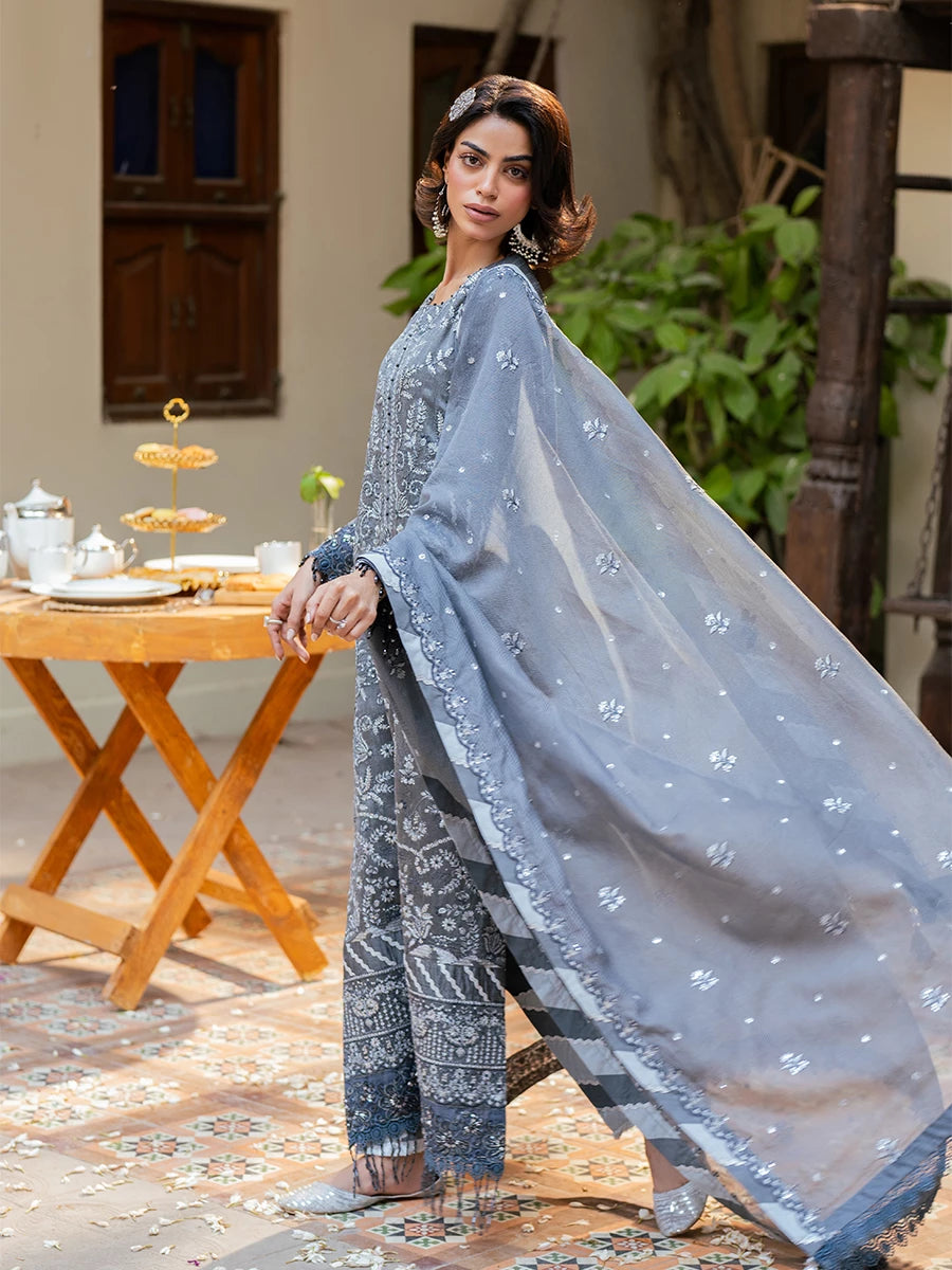 Salitex | Signature Festive Chiffon | SUNW6JI042UT -  Salitex Ladies Clothes - Original Designer Dress - House of Maryam
