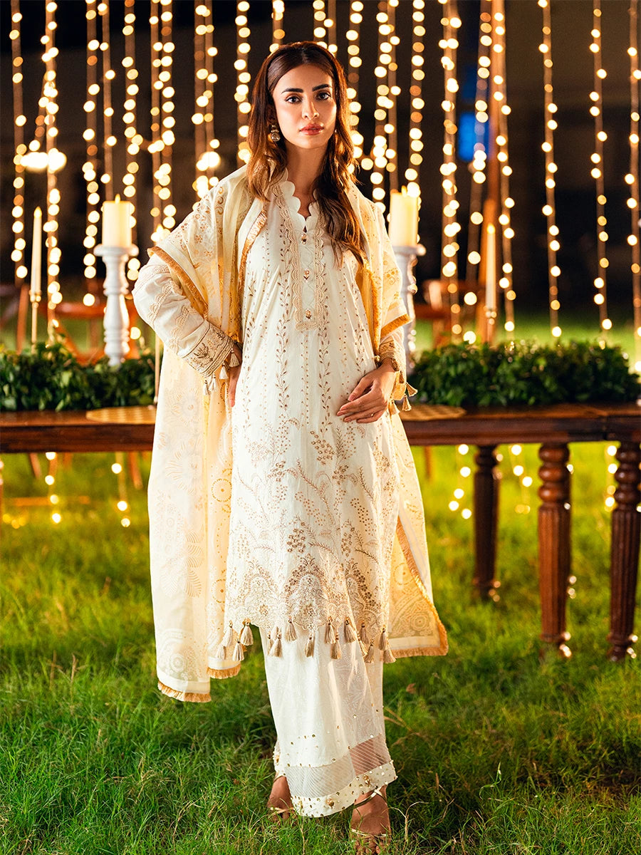 Salitex | Signature Festive Chiffon | UNS25WW012UT -  Salitex Ladies Clothes - Original Designer Dress - House of Maryam