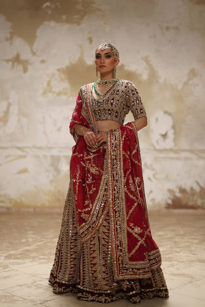 Nida Azwer | LAEL Bridal Couture | Lara -  Nida Azwer Bridals - Original Designer Dress - House of Maryam