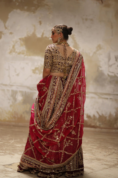 Nida Azwer | LAEL Bridal Couture | Lara -  Nida Azwer Bridals - Original Designer Dress - House of Maryam
