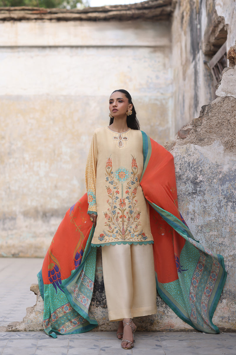 Wardha Saleem | Zimal Luxury Eid Edit 26 | Amal'E 1, image 3