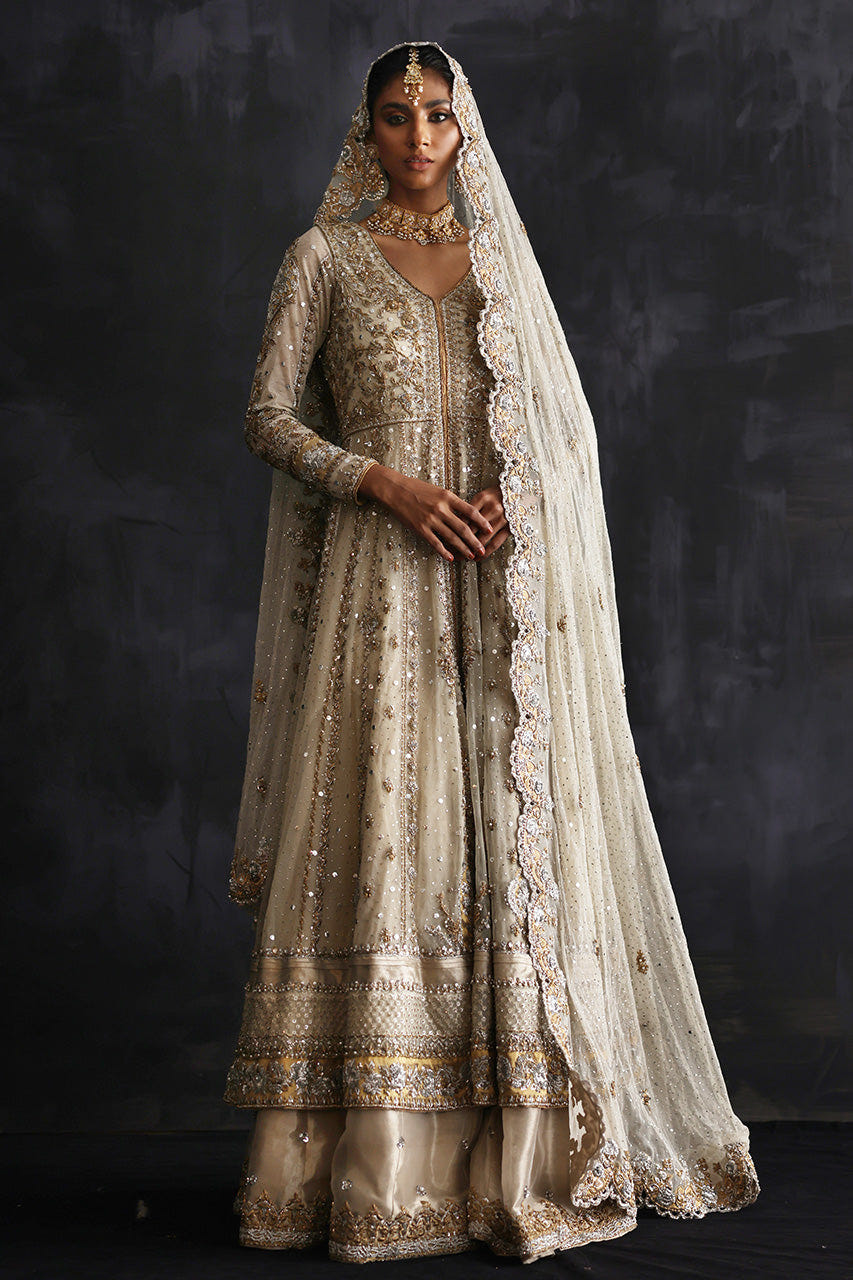 Nida Azwer | Heritage Heirlooms '22 | Victorian Ivory -  Nida Azwer Bridals - Original Designer Dress - House of Maryam