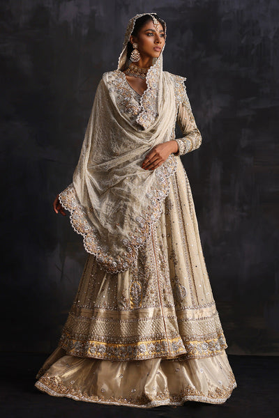 Nida Azwer | Heritage Heirlooms '22 | Victorian Ivory -  Nida Azwer Bridals - Original Designer Dress - House of Maryam