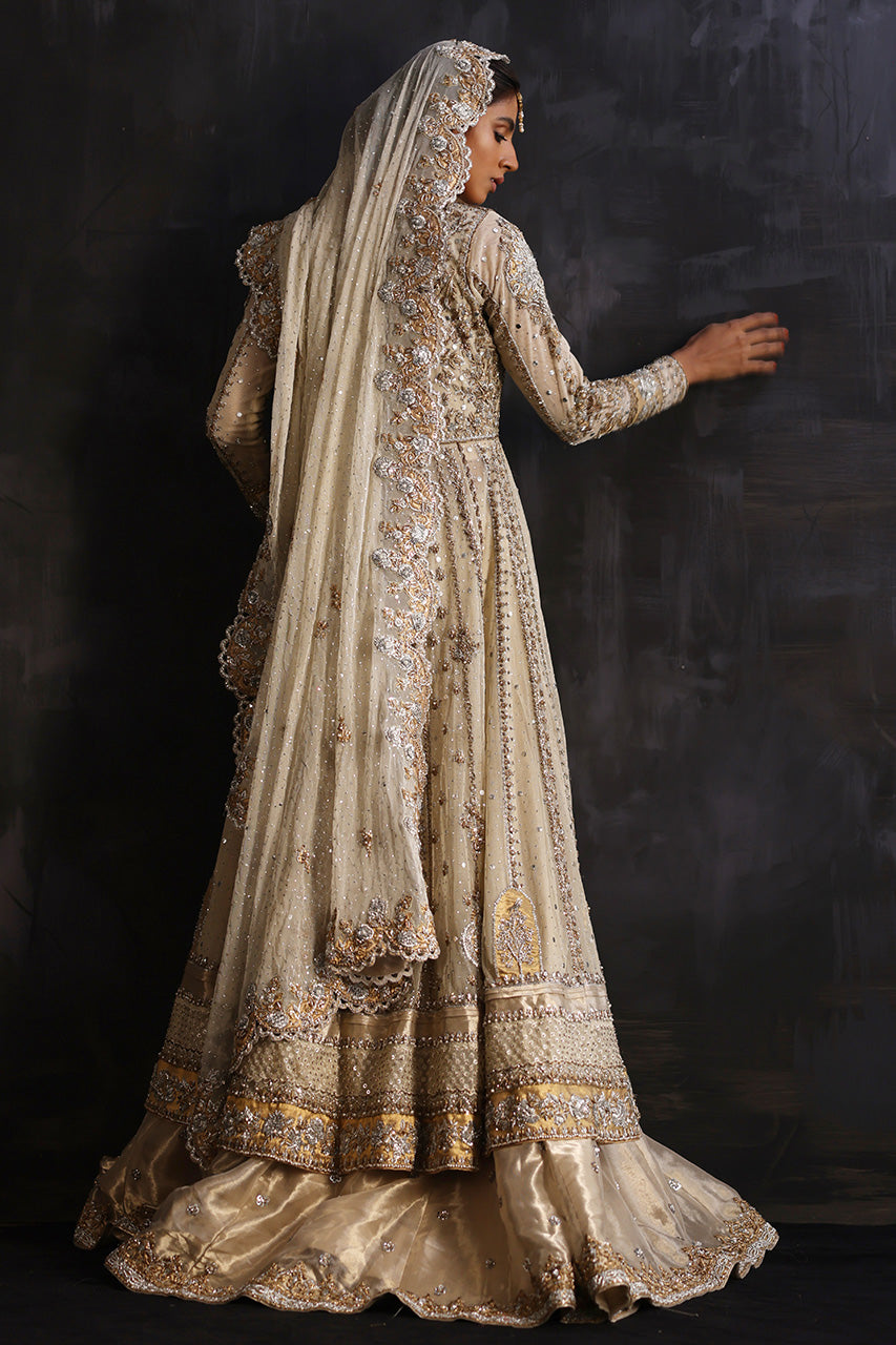 Nida Azwer | Heritage Heirlooms '22 | Victorian Ivory -  Nida Azwer Bridals - Original Designer Dress - House of Maryam