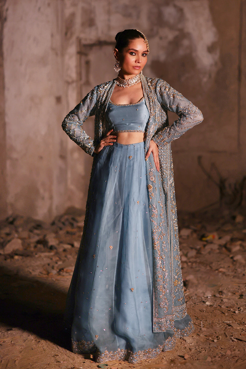 Nida Azwer | Shadore Couture | Mahra -  Nida Azwer Bridals - Original Designer Dress - House of Maryam