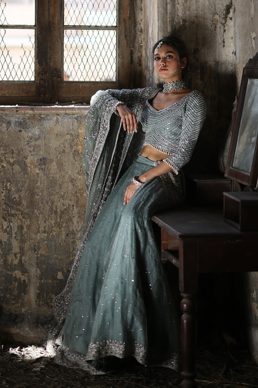 Nida Azwer | Chandpur Couture'23 | Mehrabanu -  Nida Azwer Bridals - Original Designer Dress - House of Maryam