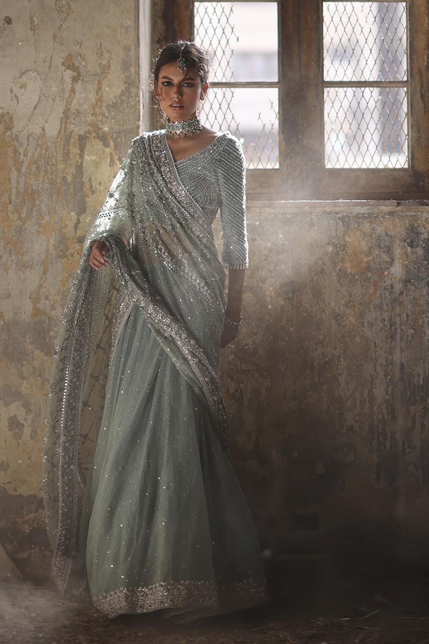 Nida Azwer | Chandpur Couture'23 | Mehrabanu -  Nida Azwer Bridals - Original Designer Dress - House of Maryam