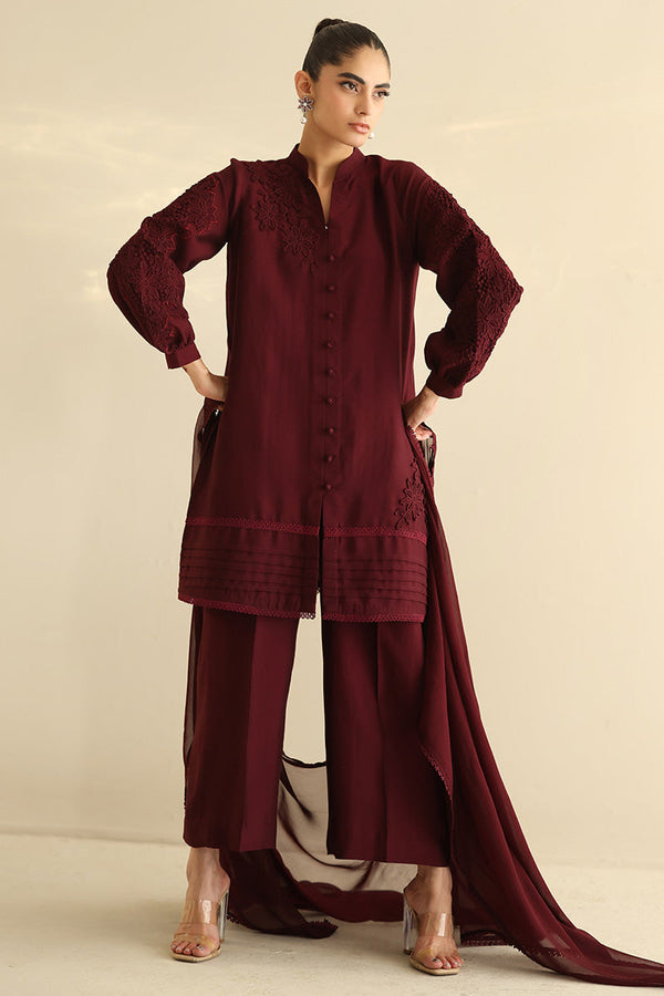 Sana Abbas | Mor Luxe | GARNET -  Sana Abbas Ladies Clothes - Original Designer Dress - House of Maryam