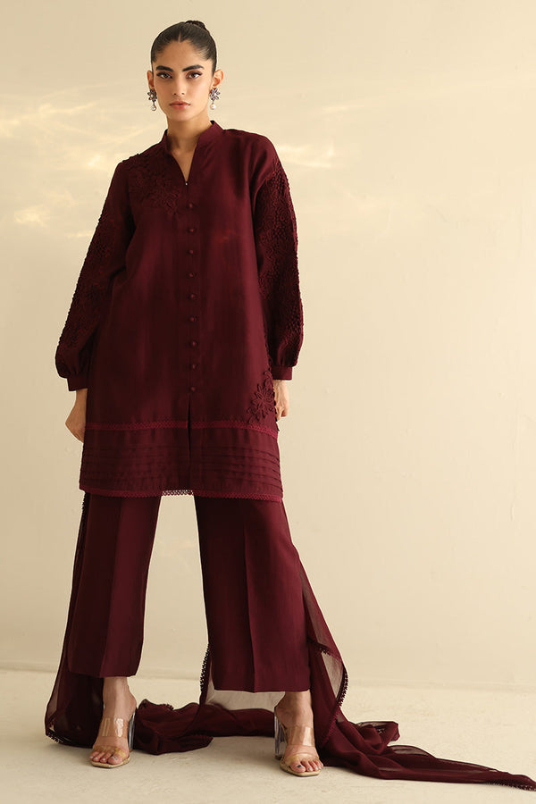 Sana Abbas | Mor Luxe | GARNET -  Sana Abbas Ladies Clothes - Original Designer Dress - House of Maryam