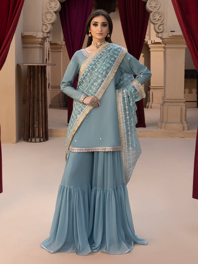 Hem Stitch | Raw Silk Edit 25 | Layla -  Hemstitch Ladies Clothes - Original Designer Dress - House of Maryam