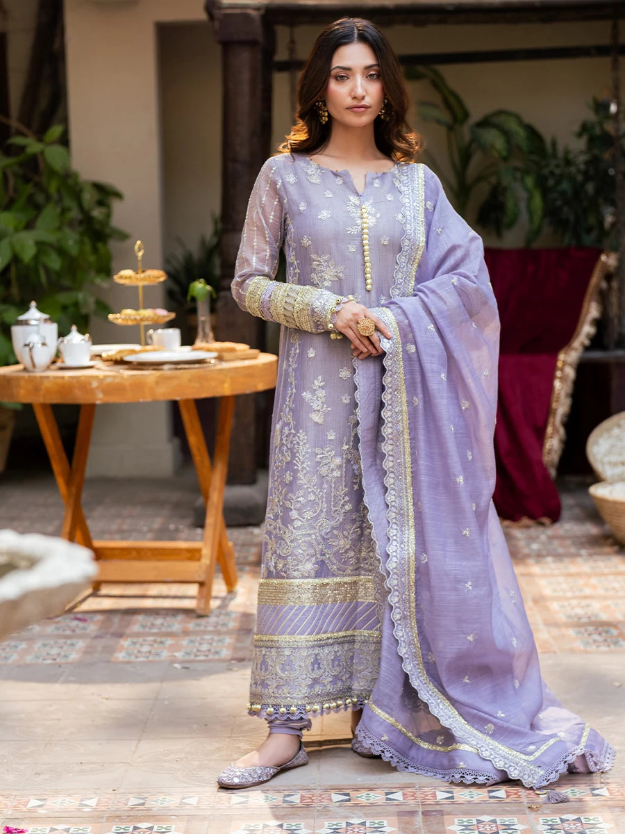 Salitex | Signature Festive Chiffon | SUNW6NO026UT -  Salitex Ladies Clothes - Original Designer Dress - House of Maryam