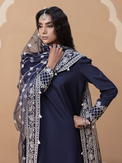 Hem Stitch | Raw Silk Edit 25 | Khayal -  Hemstitch Ladies Clothes - Original Designer Dress - House of Maryam