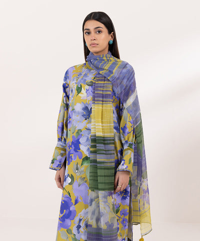 Sapphire | Intermix 2024 | Cambric Suit S-30 -  Sapphire Casuals - Original Designer Dress - House of Maryam