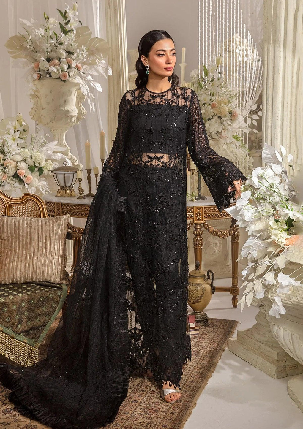 Elaf Premium | Evara Formals 24 | EFE-05 MAJESTY by Designer Elaf Premium - House of Maryam - Pakistani Designer Ethnic Wear in {{ shop.shopifyCountryName }}