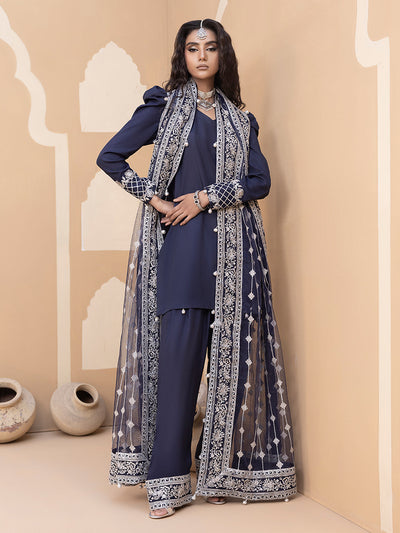 Hem Stitch | Raw Silk Edit 25 | Khayal -  Hemstitch Ladies Clothes - Original Designer Dress - House of Maryam