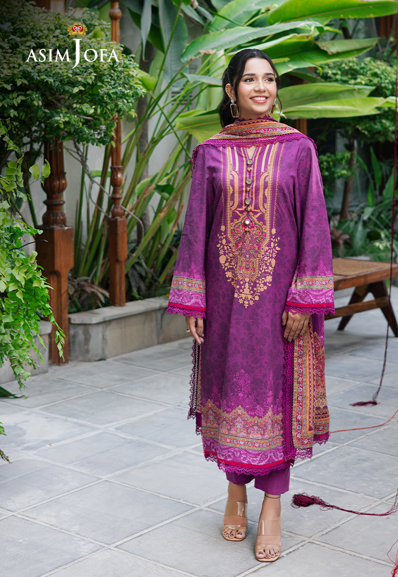 Asim Jofa | Prints Drop 2 |AJUUB-30 -  Asim Jofa Ladies Clothes -  House of Maryam