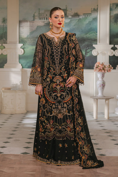 Raeesa Premium | Ada Premium Collection | HU - 46 Black Swan -  Raeesa Premium Ladies Clothes - Original Designer Dress - House of Maryam