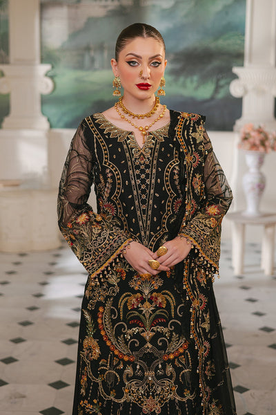 Raeesa Premium | Ada Premium Collection | HU - 46 Black Swan -  Raeesa Premium Ladies Clothes - Original Designer Dress - House of Maryam