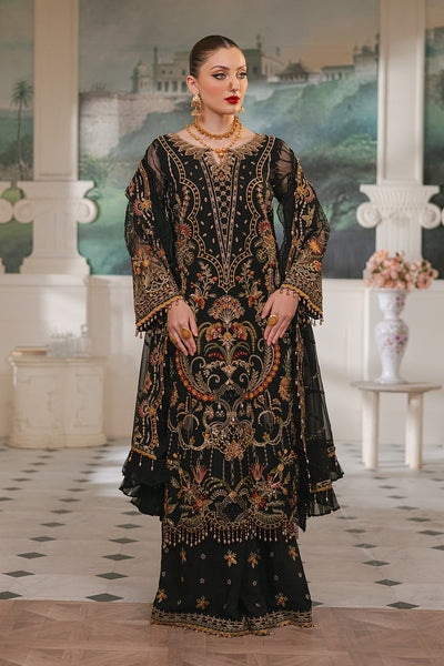 Raeesa Premium | Ada Premium Collection | HU - 46 Black Swan -  Raeesa Premium Ladies Clothes - Original Designer Dress - House of Maryam