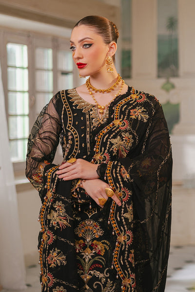 Raeesa Premium | Ada Premium Collection | HU - 46 Black Swan -  Raeesa Premium Ladies Clothes - Original Designer Dress - House of Maryam