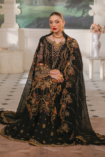 Raeesa Premium | Ada Premium Collection | HU - 46 Black Swan -  Raeesa Premium Ladies Clothes - Original Designer Dress - House of Maryam