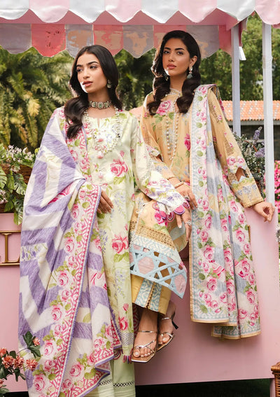 Elaf Premium | Printed Collection 24 | EEP-03B - Meadow Magic -  Elaf Premium Casuals - Original Designer Dress - House of Maryam