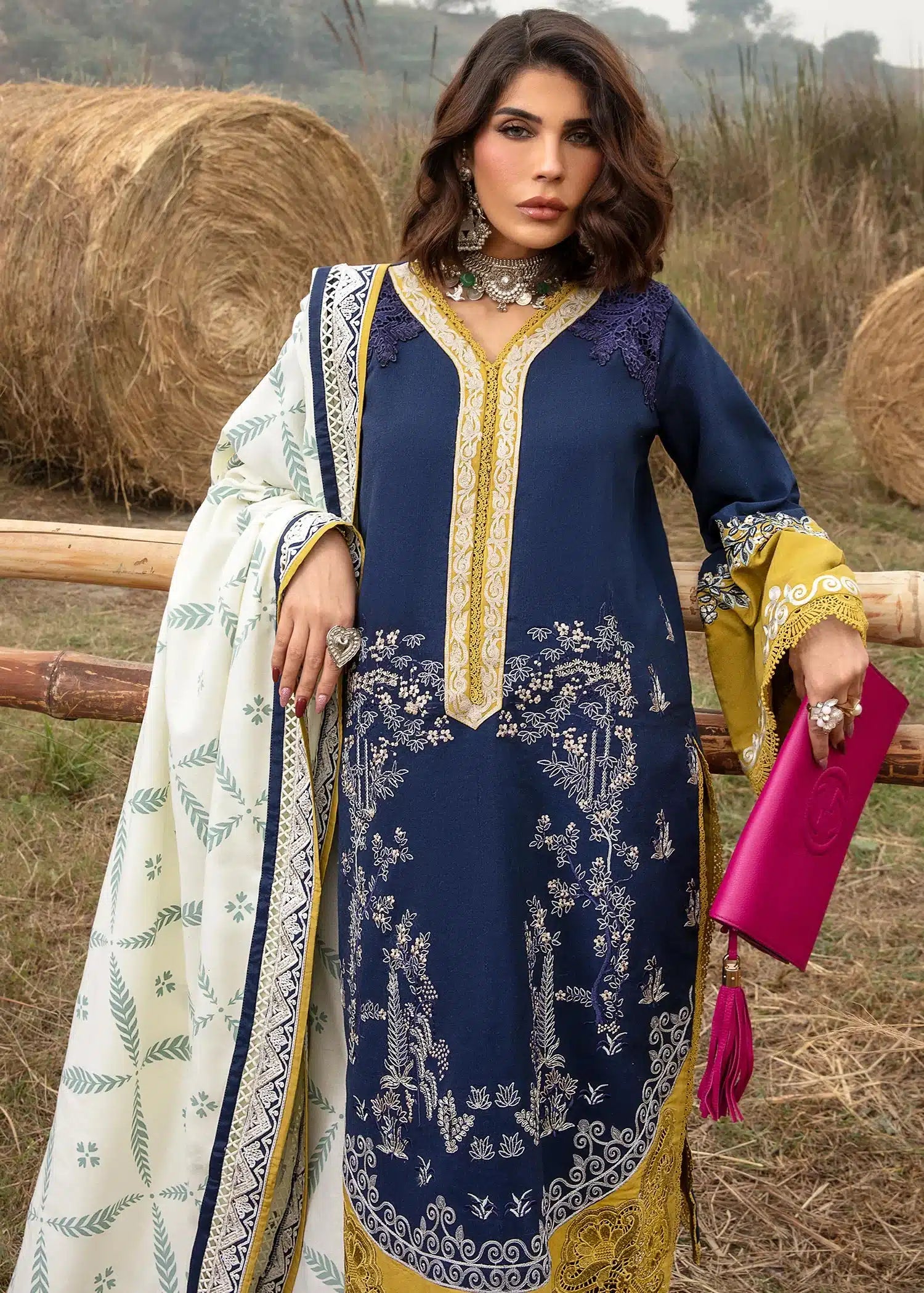 Saira Shakira | Raya Winter Stitched 23 | Neal by Designer Saira Shakira - House of Maryam - Pakistani Designer Ethnic Wear in {{ shop.shopifyCountryName }}