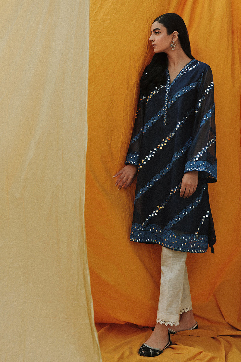 Cross Stitch | Exclusive Pret | Moon Stone Embroidered Shirt