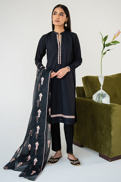 Cross Stitch | Basic Pret | Ebony Bloom-2 Piece (Shirt & Dupatta)