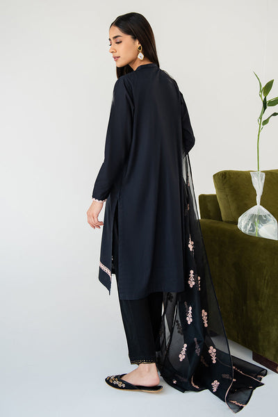 Cross Stitch | Basic Pret | Ebony Bloom-2 Piece (Shirt & Dupatta)
