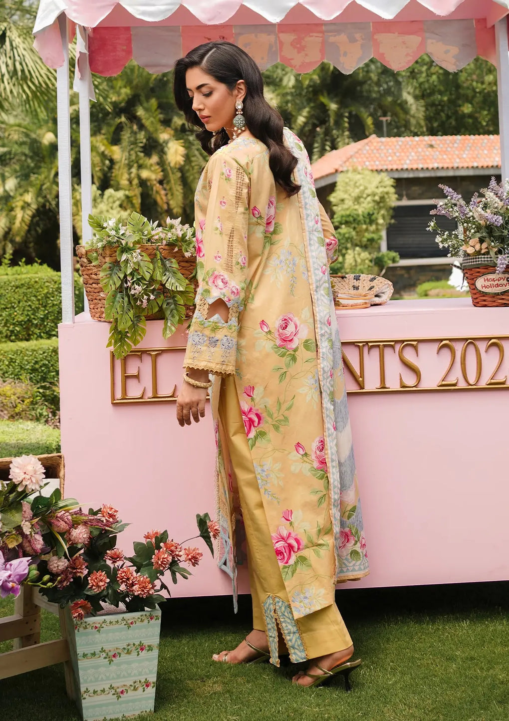 Elaf Premium | Printed Collection 24 | EEP-03A - Citrus Squad -  Elaf Premium Casuals - Original Designer Dress - House of Maryam