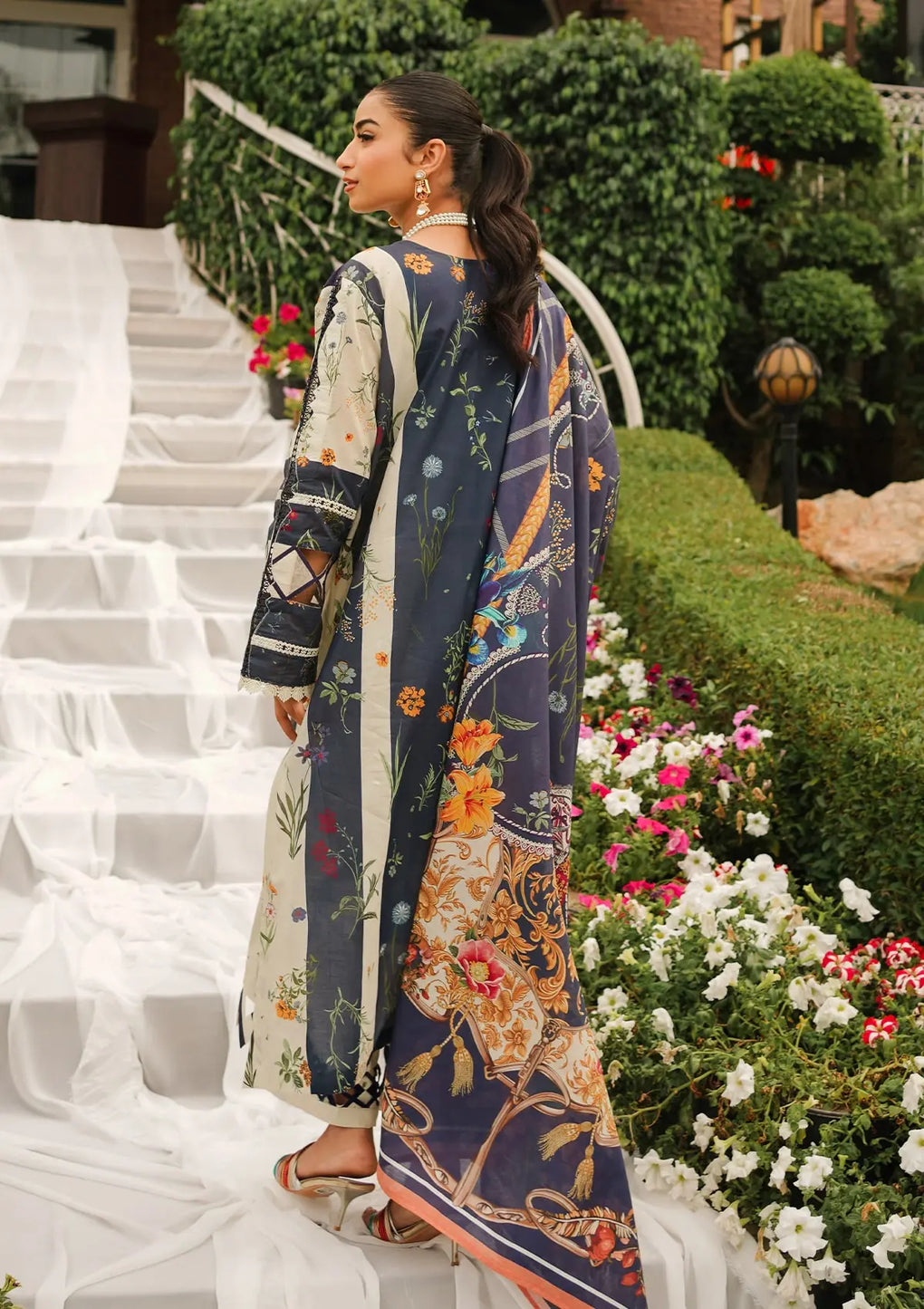 Elaf Premium | Printed Collection 24 | EEP-08B - Breeze Together by Designer Elaf Premium - House of Maryam - Pakistani Designer Ethnic Wear in {{ shop.shopifyCountryName }}